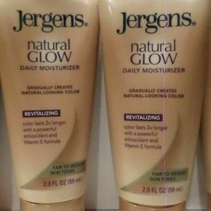 2 Jergens Natural Glow Fair to Medium Lotion